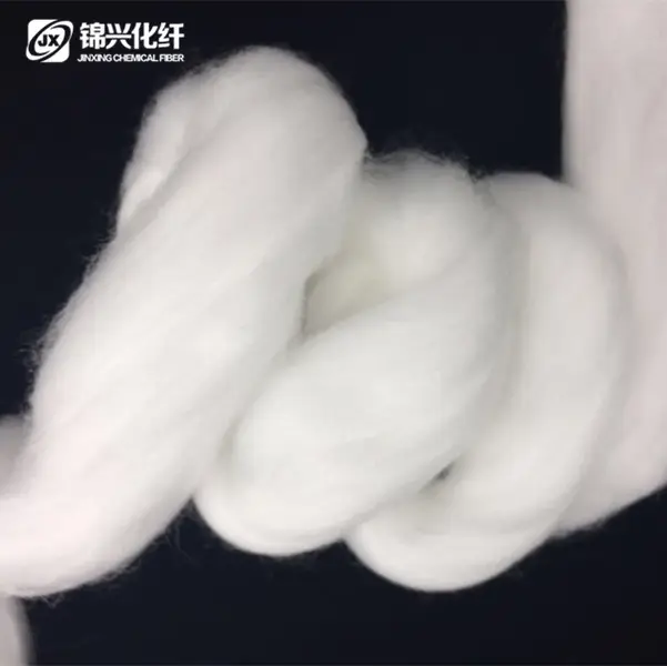 Nylon 6 staple fiber wool tops fiber for worsted yarn spinning
