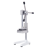 Commerciële zware handmatige friet snijmachine, professionele groente- en aardappelsnijder, frietjes snijmachine