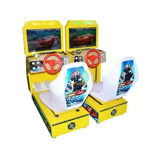 Kids Car Race Mới Tự Động Lái Xe Mô Phỏng Outrun Video Trò Chơi Arcade Coin Hoạt Động Để Bán - Product Image 1