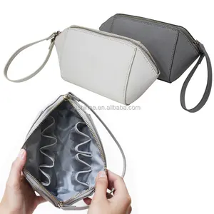 Fashion design PU leather 10ml essential oil travel bag wholesale carrying case