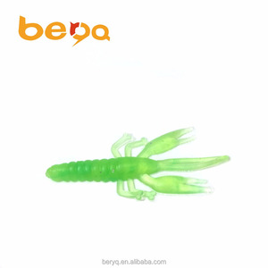 All'ingrosso 80mm Multi-sezione PVC e piombo nuotare gamberetti pesca esca a buon mercato in gomma artificiale duro <span class=keywords><strong>per</strong></span> la pesca - Product Image 6