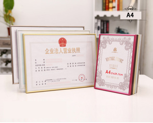 <span class=keywords><strong>Cadre</strong></span> photo en aluminium de marque Longtai, modèle LTC, or, <span class=keywords><strong>noir</strong></span>, blanc, taille A1, A3, A4, en vrac - Product Image 4