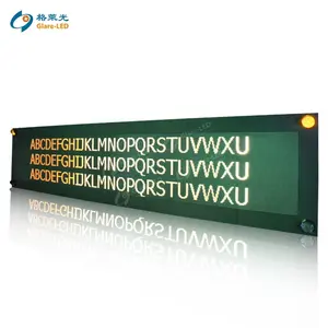 NTCIP conformité center de contrôle du trafic P20 LED matrice complète panneau à message variable