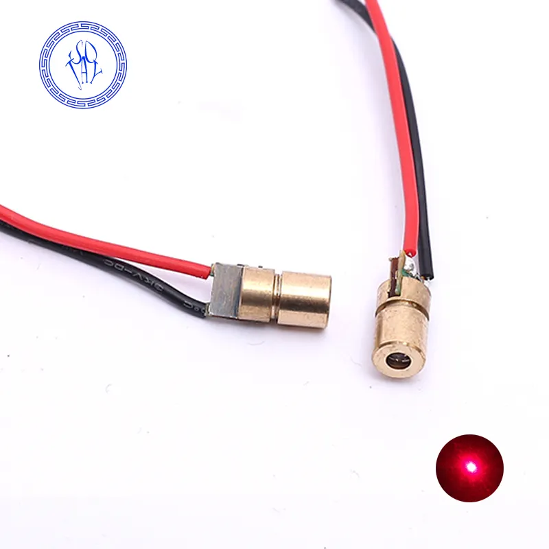 A basso Costo 635nm 650nm 1mw Red Dot Modulo Diodo per il Puntatore Laser