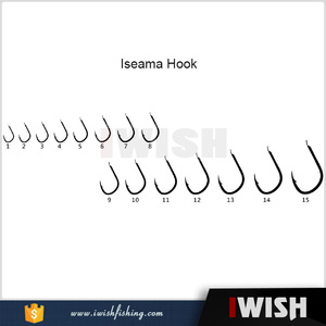 Prix pas cher Pêche D'eau Douce Iseama Hameçons sans ardillon Pour <span class=keywords><strong>Poisson</strong></span> - Product Image 2