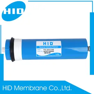 Cartucho de filtro de água comercial hid TFC-3012-200, uso de osmosis reverso 3012 ro membrana 200 gpd