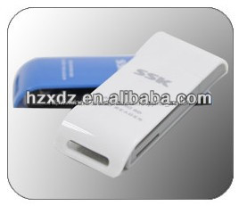 Chất lượng USB 2.0 đầu đọc thẻ, <span class=keywords><strong>SSK</strong></span> 1+1 trong 1 đầu đọc thẻ, đầu đọc - Product Image 3