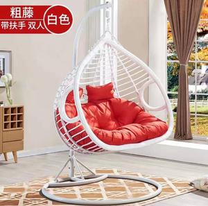 अच्छी गुणवत्ता वाले डबल सीटर 2 व्यक्ति स्विंग चेयर रतन लटका कुर्सी - Product Image 3