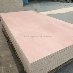 Barato 7mm comercial embalaje de madera contrachapada bintangor contrachapado