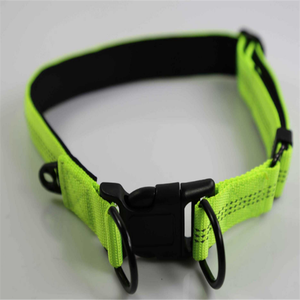 Colliers pour chien de compagnie, Logo personnalisé de luxe, en Nylon uni et vierge, réglable, Oem, 2021 unités - Product Image 3