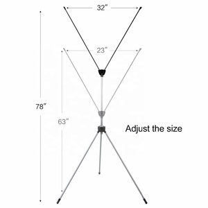 Trépied réglable X banderole, support avec un sac de voyage portable - Product Image 5