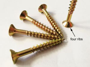 Tornillo de tablero de fibra de MDF DIN7505, tornillo avellanado doble Pozi, tornillo <span class=keywords><strong>Spax</strong></span> - Product Image 6