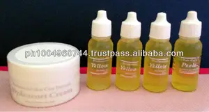 4 giallo Olio Peeling Del Corpo Spot Remover con 1 Hydrocort crema 10g ogni