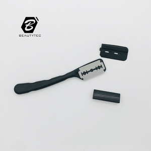 Rasoio da barba dritto in plastica per la <span class=keywords><strong>rasatura</strong></span> del viso R1 <span class=keywords><strong>barbiere</strong></span> - Product Image 2