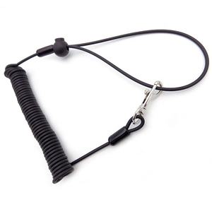 Longe d'attache d'outil de ressort hélicoïdal extensible de sécurité avec des mousquetons pour l'utilisation de chute de protection - Product Image 1