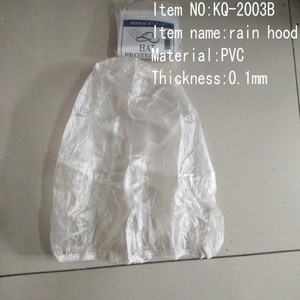 Promotional Fashion Plastic <strong>Rain</strong> <strong>Bonnet</strong> Wholesale - Product Image 3