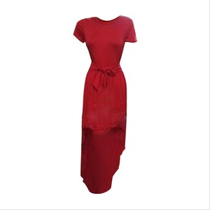 Sexy Del Merletto Chiffon Sera Convenzionale Del Partito di Cocktail Abito Lungo Damigella D'onore di Promenade Gown2016 - Product Image 2