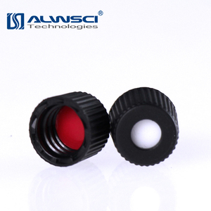 Alwsci 8mm kırmızı <span class=keywords><strong>ptfe</strong></span> beyaz silikon <span class=keywords><strong>septa</strong></span> ile kullanılan 8-425 otomatik örnekleyici flakon - Product Image 2