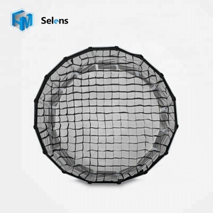 Selens Softbox Parabólico Profundo de 120cm y 16 Varillas con Montura Bowens, de Montaje Rápido, con Rejilla de Panal de Abeja y Modificador Eggcrate para Fotografía de Estudio OEM - Product Image 2