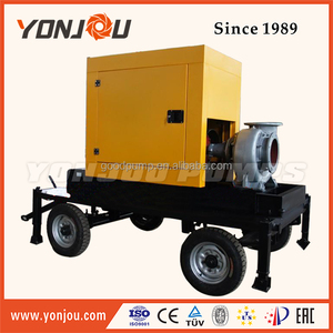 <span class=keywords><strong>Moveble</strong></span> Tự Mồi Tưới Tiêu Nông Nghiệp Diesel Động Cơ Bơm Nước - Product Image 1