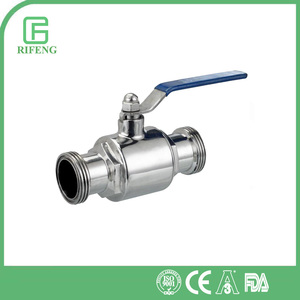 Hot vente chine DN40 hygiénique en acier inoxydable balle Vale tailles - Product Image 1