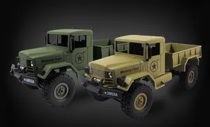 2017 baru mainan mobil 3853A Henglong RC Truk Militer AS 2.4G 1:16 Skala remote control 4x4 Tinggi imitasi Militer pick-upTruck