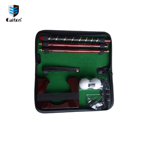 Caiton Creativo Ejecutivo completo cubierta putter regalo mini golf putting set putting green con eje puerta bola G133 - Product Image 1