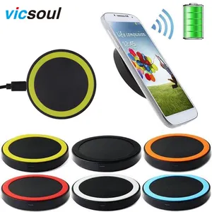 Prezzo di fabbrica QI Wireless Charger Pad Ricarica Veloce Con Cavo Micro USB Per Smartphone