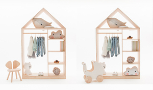 Design creativo Forma Piccola Casa Per Bambini In Camera Decorativa Armadio - Product Image 3