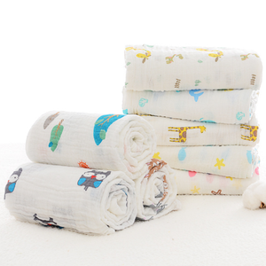 Bebé muselina swaddle mantas para niños o niñas, 100% algodón enfermería lactancia bufanda - Product Image 1