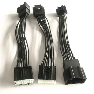 Arnés de cable para coche ford, Conector de Audio automotriz personalizado de fábrica OEM ODM, 16 pines