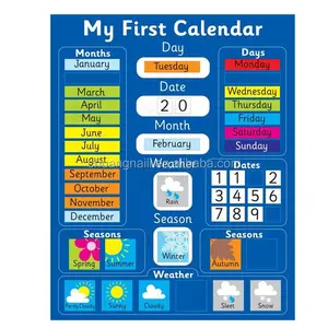 Newest Educational Magnetic Calendar For School