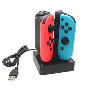 Charger 4 Port Charging Dock Station for Nintendo Switch Controller Charger