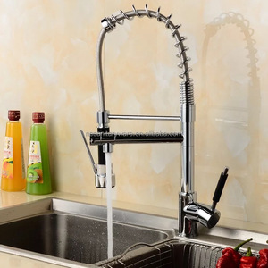 NSK63 primavera diseño <span class=keywords><strong>de</strong></span> doble uso Moen grifo latón ayuda <span class=keywords><strong>cocina</strong></span> mezclador grifo compras en línea envío libre - Product Image 4