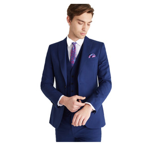 Abito da <span class=keywords><strong>uomo</strong></span> di Design moderno nero blu con spacco posteriore lungo <span class=keywords><strong>Slim</strong></span> <span class=keywords><strong>Fit</strong></span> <span class=keywords><strong>smoking</strong></span> da <span class=keywords><strong>uomo</strong></span> su misura - Product Image 5