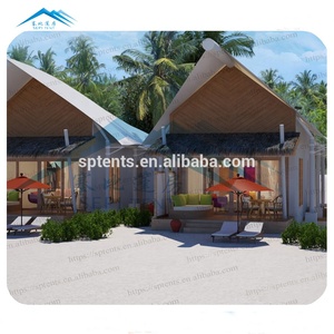 Nueva Tienda <span class=keywords><strong>de</strong></span> Campaña <span class=keywords><strong>de</strong></span> Lujo con Estructura <span class=keywords><strong>de</strong></span> Membrana para Hotel <span class=keywords><strong>de</strong></span> <span class=keywords><strong>Playa</strong></span>, Resort en Maldivas, <span class=keywords><strong>Casa</strong></span> Prefabricada Sobre el Agua, Villa Flotante para Vacaciones - Product Image 4