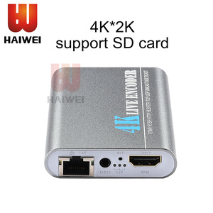 Grabar en la tarjeta SD H.265 4 K HDMI ip 1080 p UHD rtmp http udp RJ45 encoder para iptv streaming - Product Image 3