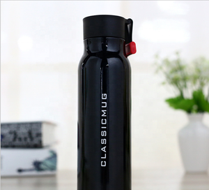 Hot Sports bottiglia d'acqua shaker in acciaio inossidabile tazza sottovuoto portatile a doppia parete isolata 350ml <span class=keywords><strong>con</strong></span> biglietto da visita per studenti - Product Image 6