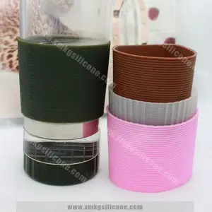 Colorful Heatproof Silicone Cup Holder / Cup Sleeve