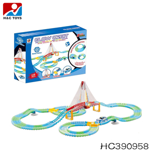 Venta caliente bloques de construcción Toy Train Track autovía serie HC380445 - Product Image 5