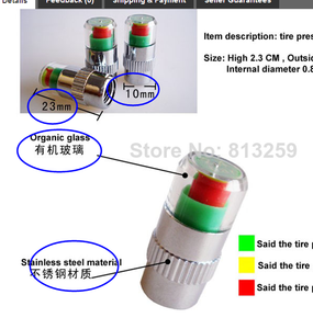 SFUTOOLS lastik basınç göstergesi kapağı - Product Image 5