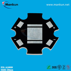 Black star pcb. 1w/3w mcpcb pour <span class=keywords><strong>la</strong></span> puissance élevée led lumière d'inondation de rondelle de mur - Product Image 1