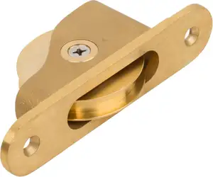 Traditional cnc machined Cast Brass wheel Sash Pulley for window