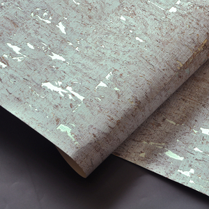 2018 Nuovo Colore Ice Green Metallic Sughero <span class=keywords><strong>Carta</strong></span> <span class=keywords><strong>Da</strong></span> <span class=keywords><strong>Parati</strong></span> Per Hotel Home Decoration - Product Image 1