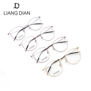 Nuovo stile di buona qualità <span class=keywords><strong>occhiali</strong></span> <span class=keywords><strong>da</strong></span> <span class=keywords><strong>vista</strong></span> in metallo montatura rotonda, montature ottiche personalizzate fatte a mano - Product Image 3