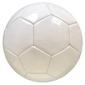 ActEarlier Football training equipment cheap pvc leather no logo plain blank white football soccer ball for gifts