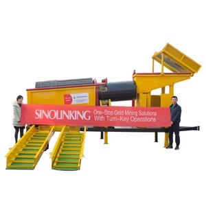 छोटे से सोने Trommel खनन उपकरण मिनी सोने धोने मशीनरी - Product Image 1