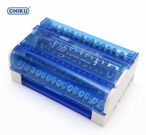 CHIKU RTD 80A-100A Bus Bar <span class=keywords><strong>Din</strong></span> Kotak Blok Terminal Jalur Distribusi Kabel Listrik Kabinet Kotak Sambungan Kaseterminal - Product Image 3