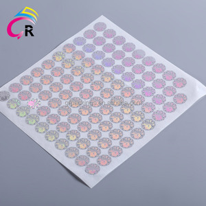 Bạc/Vàng Bảo Mật Cao Tamper Evident Seal Bảo Hành Void Nhãn Ảnh Nổi Ba Chiều Chính Hãng Chính Hãng - Product Image 4