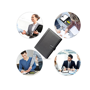Cuoio dell'unità di elaborazione Cartella di File Cartelle con Tasche Clipboard <span class=keywords><strong>per</strong></span> Formato Letter Writing <span class=keywords><strong>Pad</strong></span> - Product Image 6
